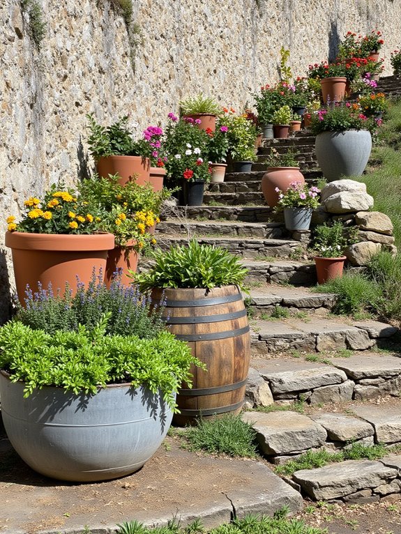 versatile containers enhance gardens