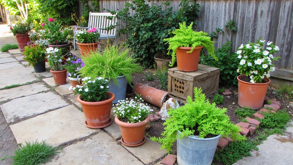versatile decorative planting containers