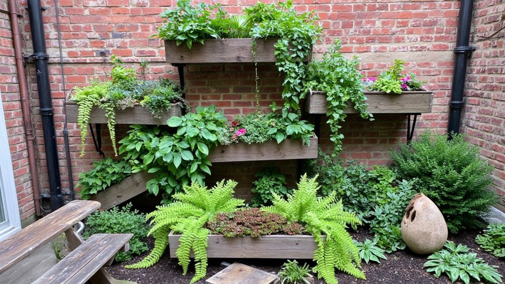 vertical garden for charm