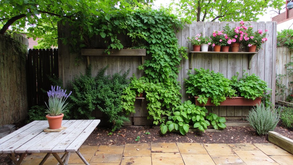 vertical garden space efficiency