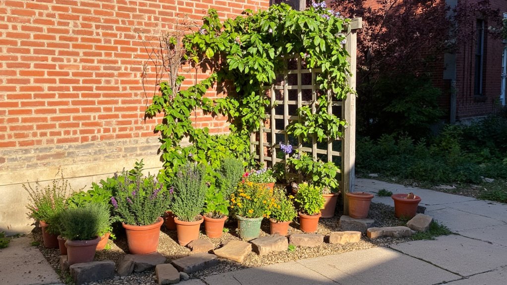 vertical gardening transforms corners