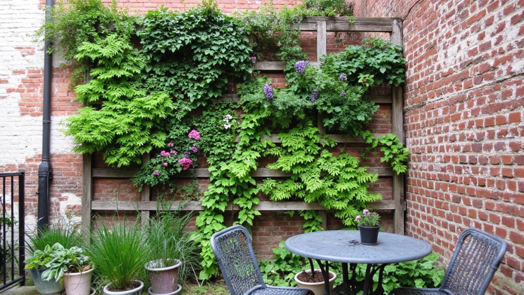vertical gardens for patios