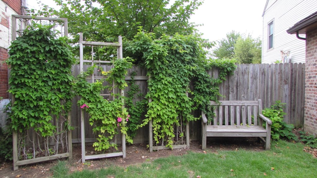vertical gardens for privacy