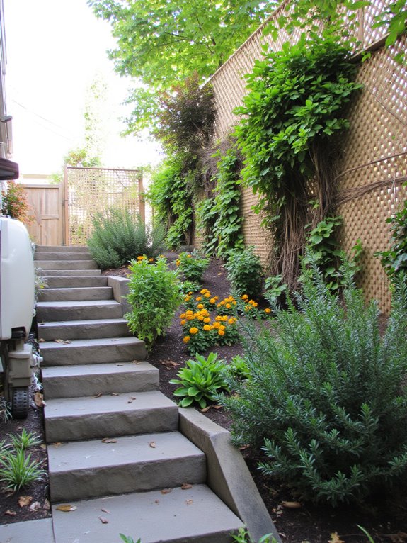 vertical gardens for privacy