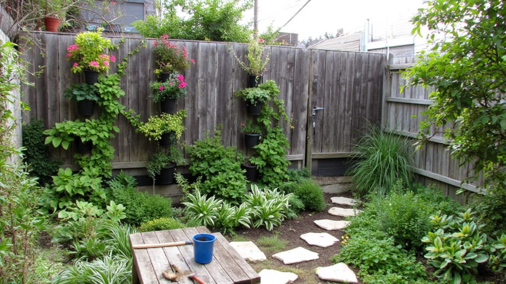 vertical gardens maximize space