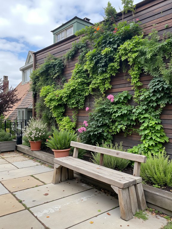 vertical wall garden appeal