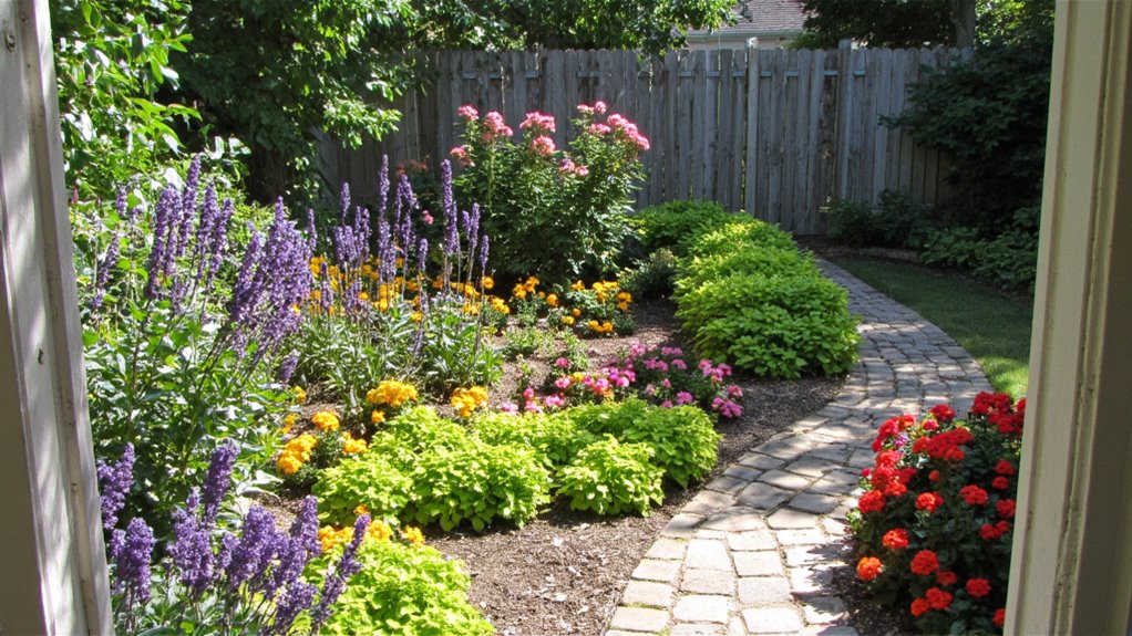 vibrant dynamic garden displays