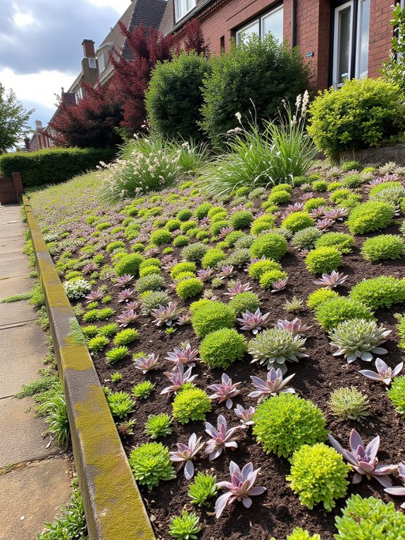 vibrant low maintenance ground covers