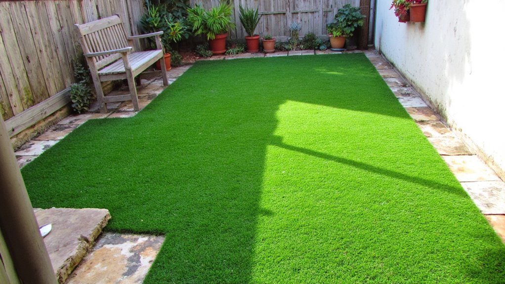 vibrant low maintenance outdoor space