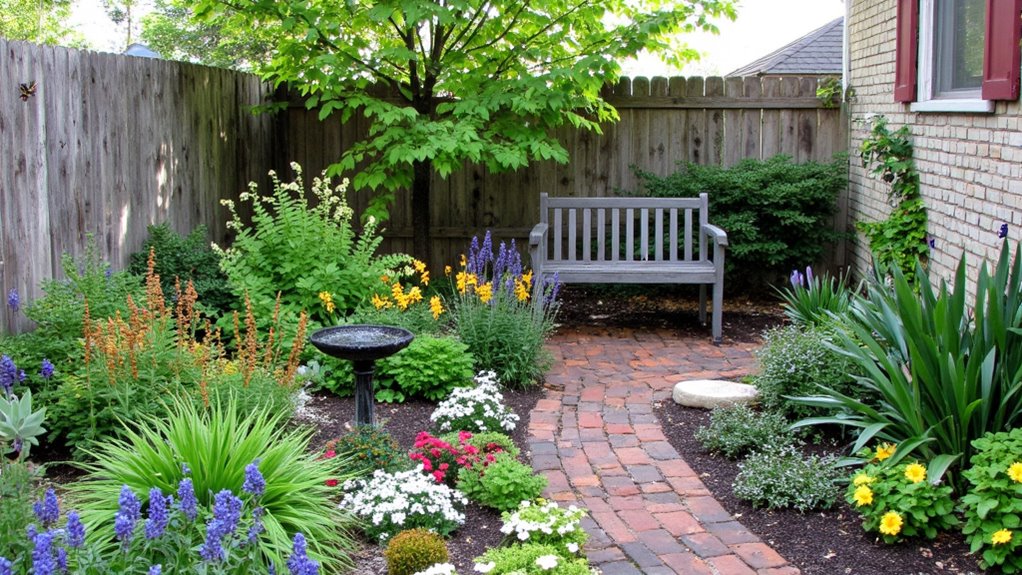 vibrant perennial garden colors