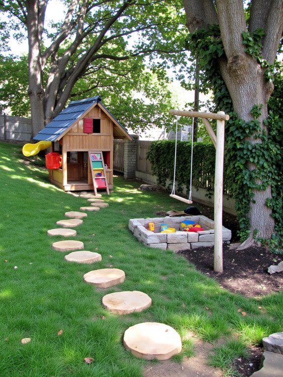 vibrant safe kids playground