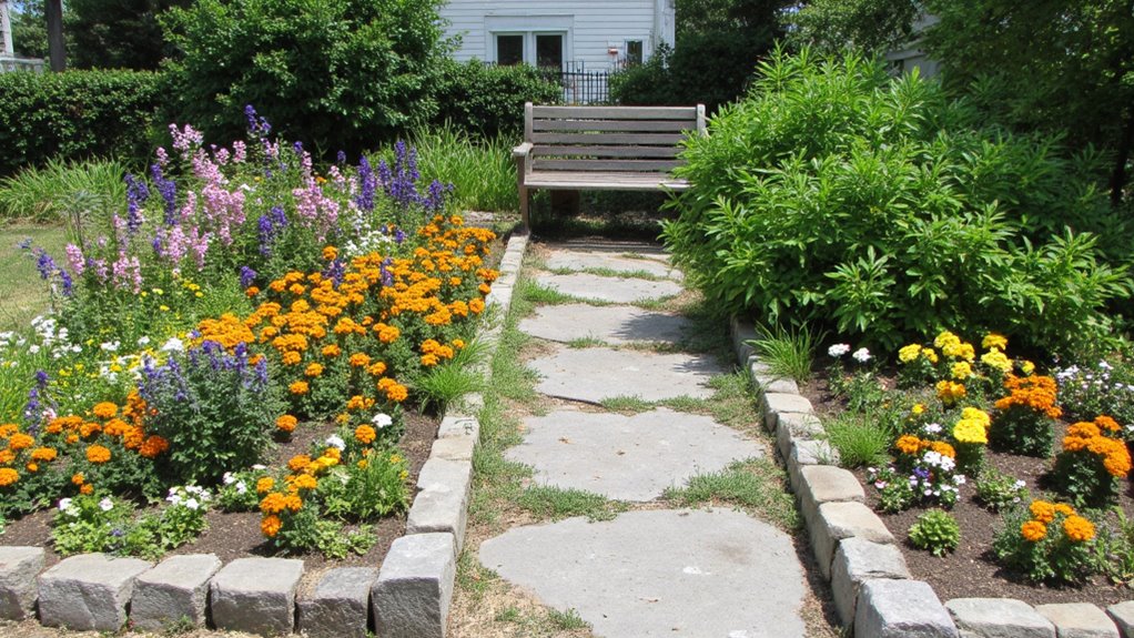 vibrant seasonal flower selection