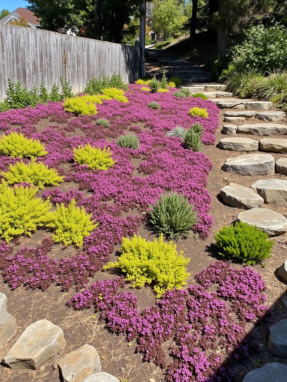 vibrant sun loving ground covers