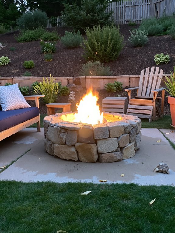 warm gatherings around fire