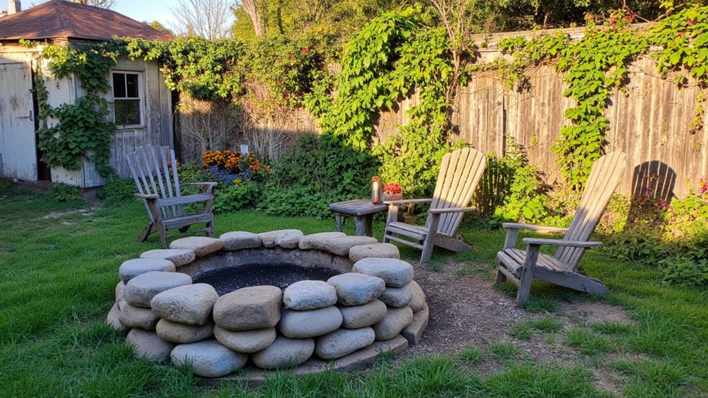 warm gatherings around fire