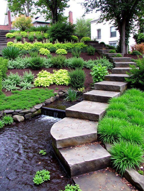 water features enhance tranquility