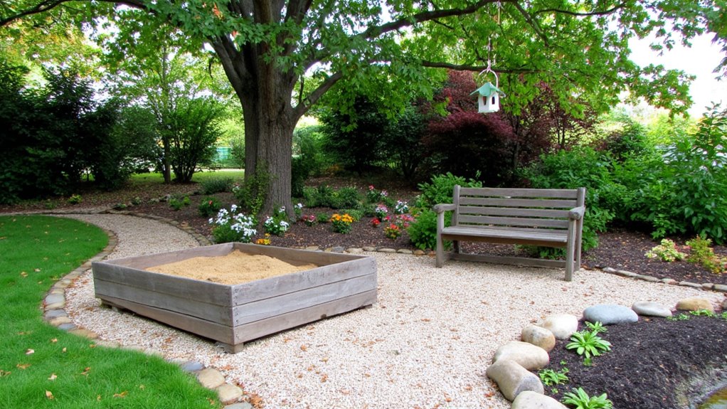 welcoming family garden retreat