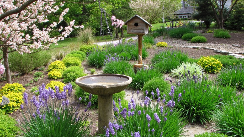wildlife friendly garden features