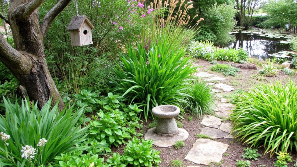 wildlife habitat with natives