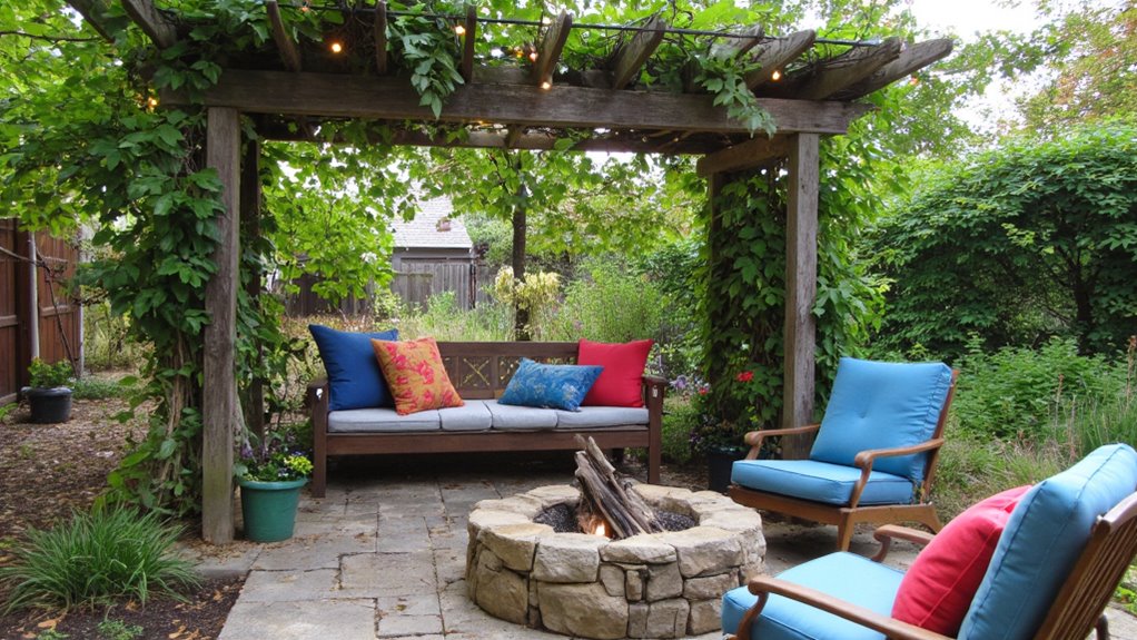 year round fire pit enjoyment