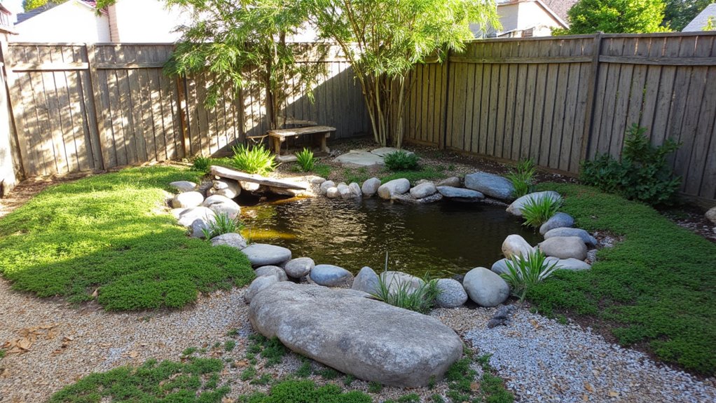 zen garden relaxation corner
