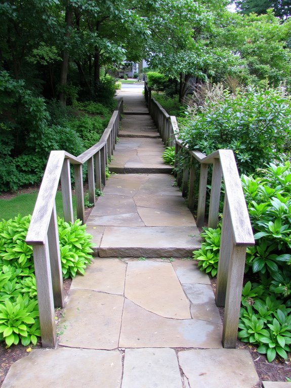 accessible sloped path design