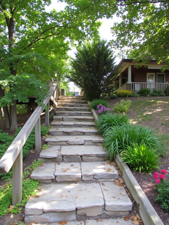 accessible sloped pathway design
