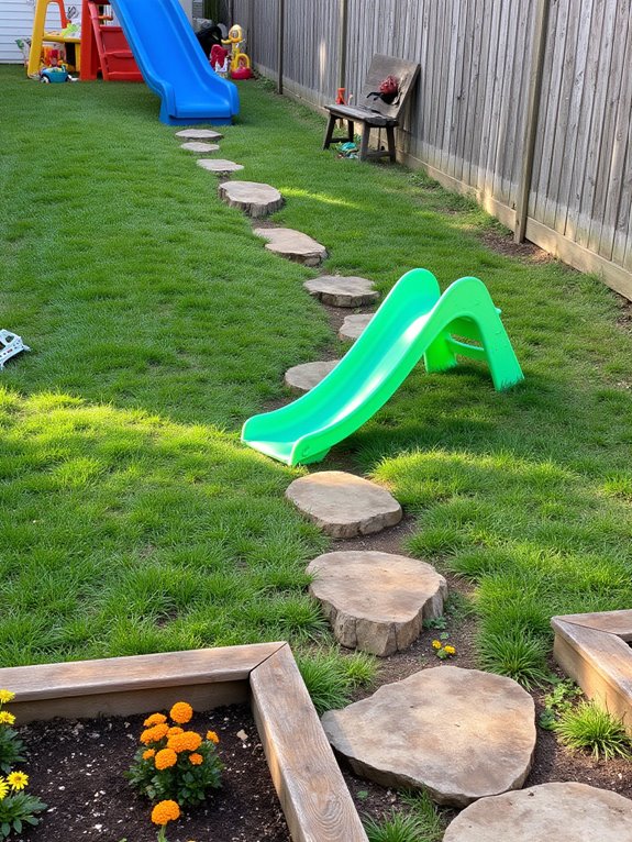 adventure zone with slide