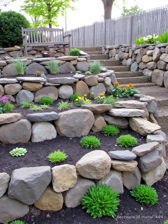 aesthetic and functional retaining walls