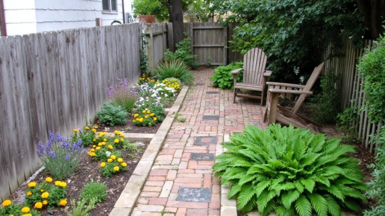affordable side yard landscaping