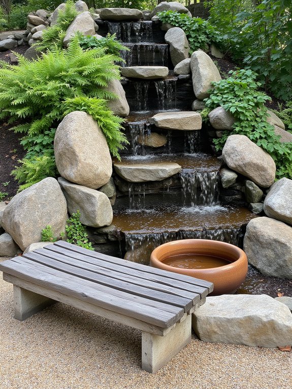 artistic outdoor water features