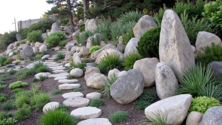 18 Bold Rock Hillside Landscaping Ideas For Texture Lovers bold landscaping texture ideas