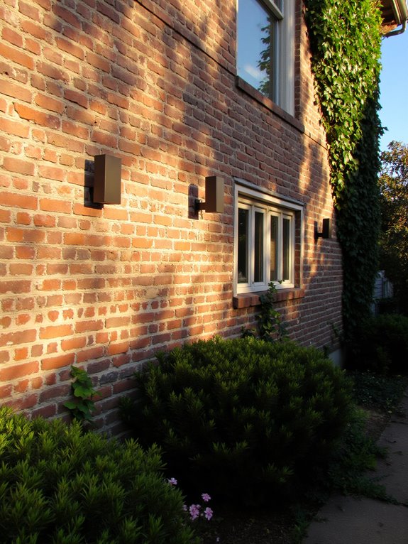 bold outdoor lighting accents