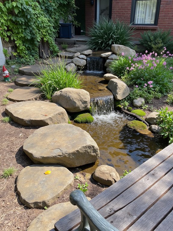 bubbling fountain for tranquility
