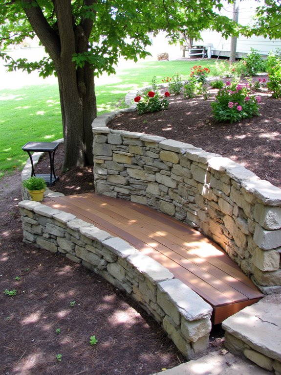 built in seating for functionality