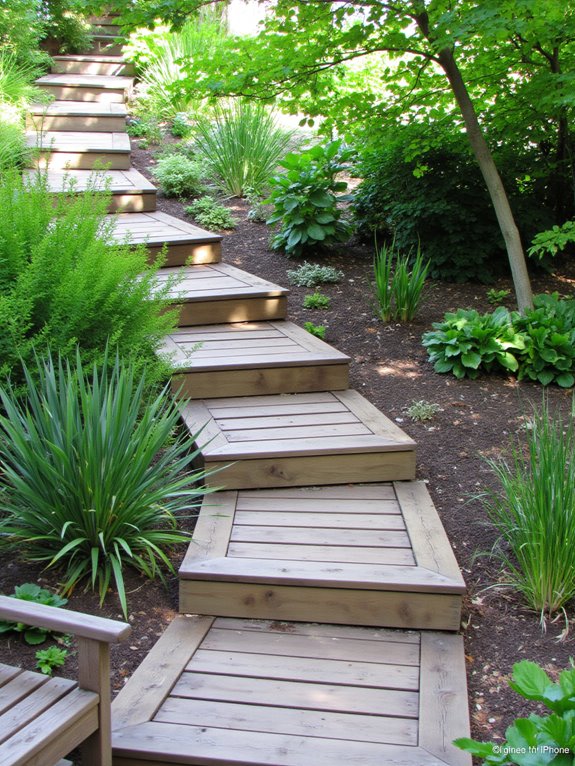 built in steps enhance accessibility