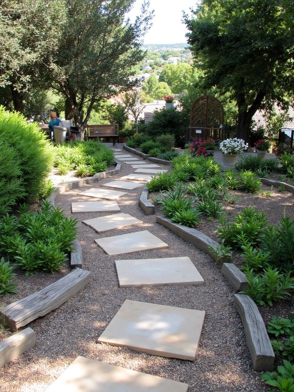 charming pathways enhance navigation