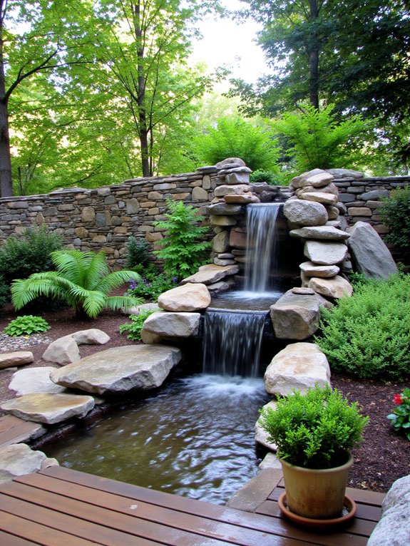 choosing ideal waterfall design