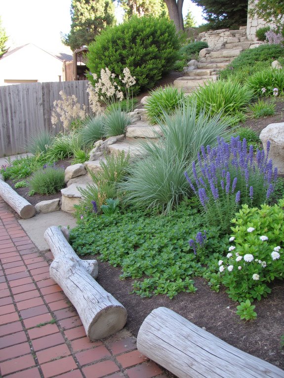 choosing plants for slopes