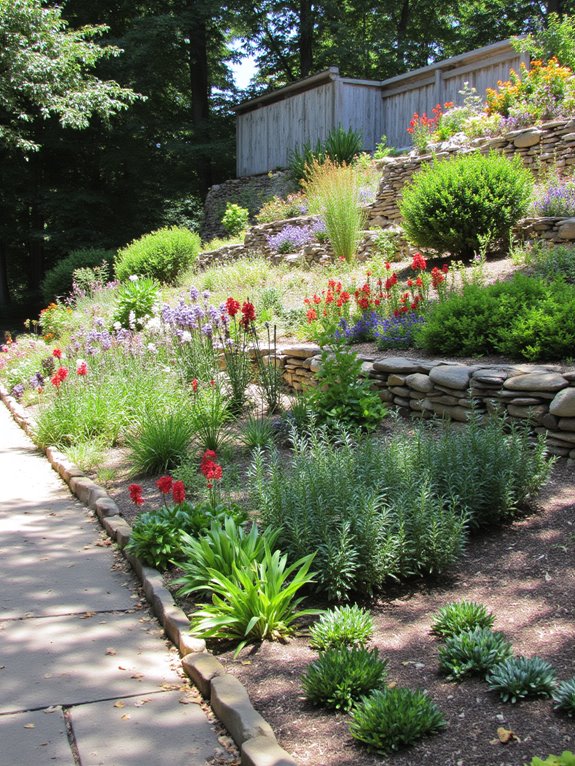 choosing plants for slopes