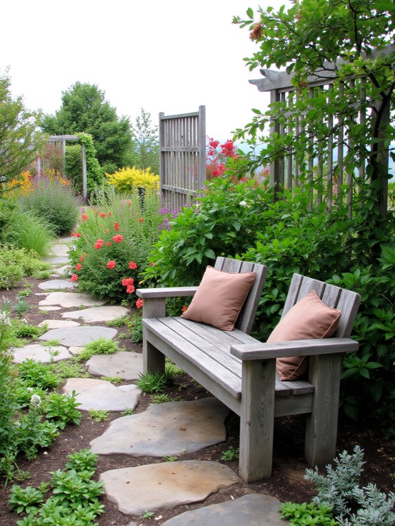 comfortable outdoor seating area