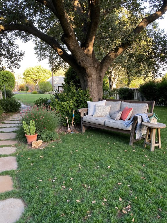 comfortable outdoor seating areas