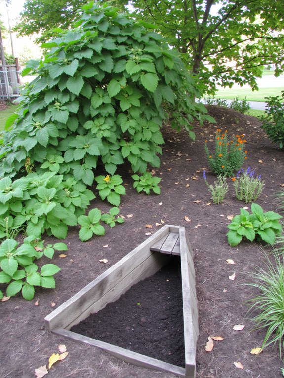 compost area for sustainability