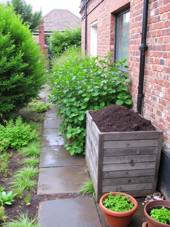 compost enriches garden soil