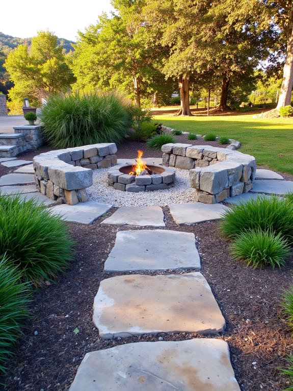 cozy fire pit gatherings