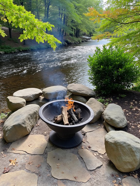 cozy fire pit gatherings