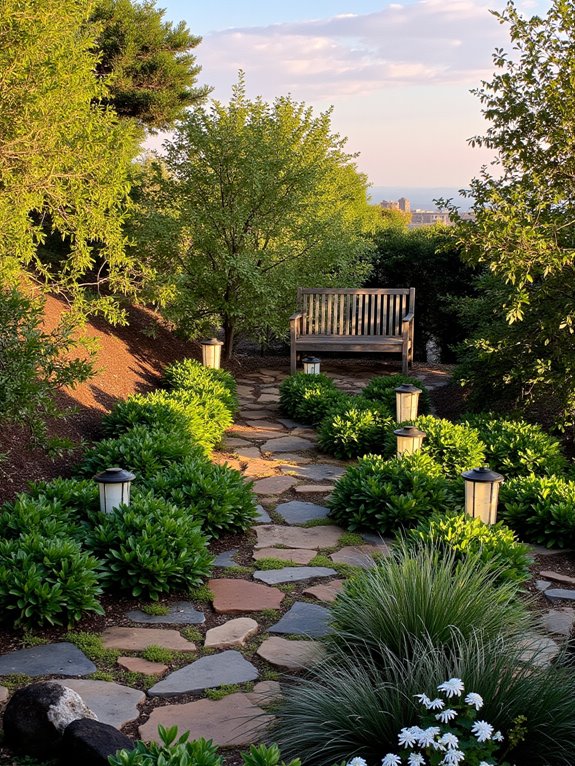 cozy lighting for gardens