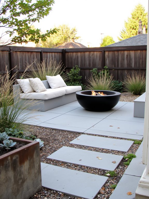 cozy modern outdoor gatherings