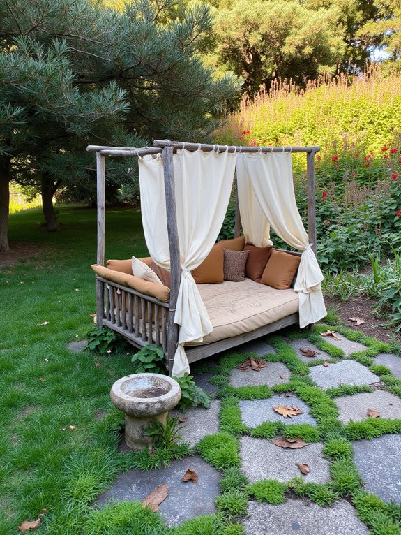 cozy outdoor relaxation oasis