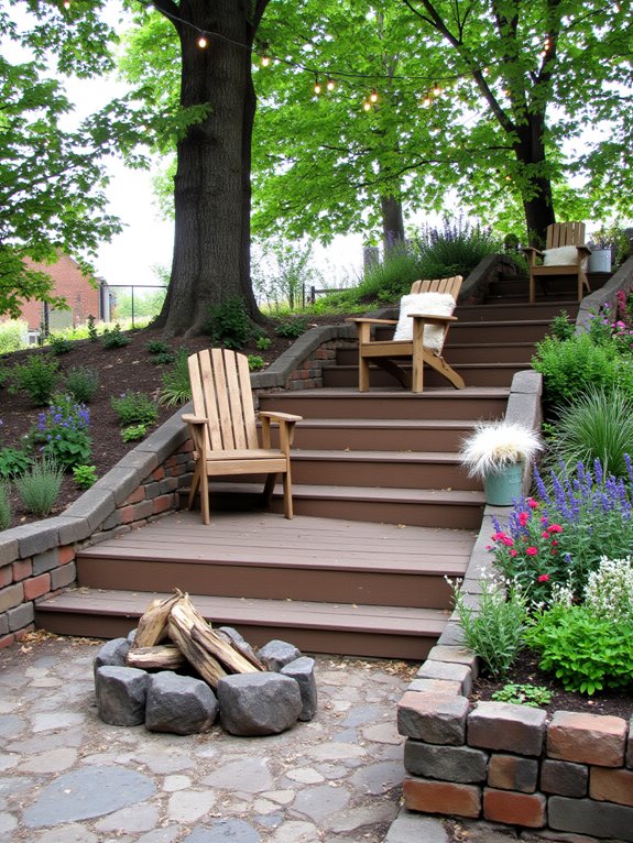 cozy outdoor seating areas